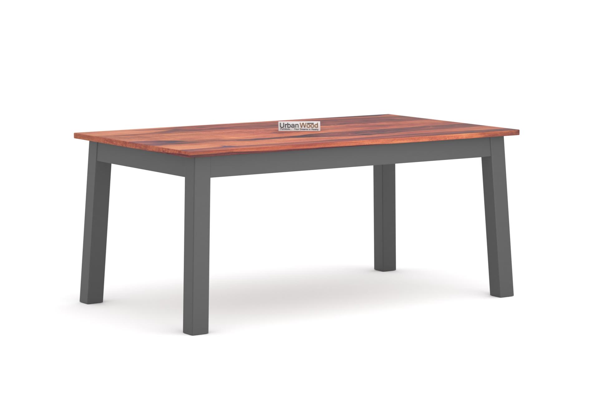 Buy Crispin 6Seater Dining Table (Teak Finish) Online in India UrbanWood